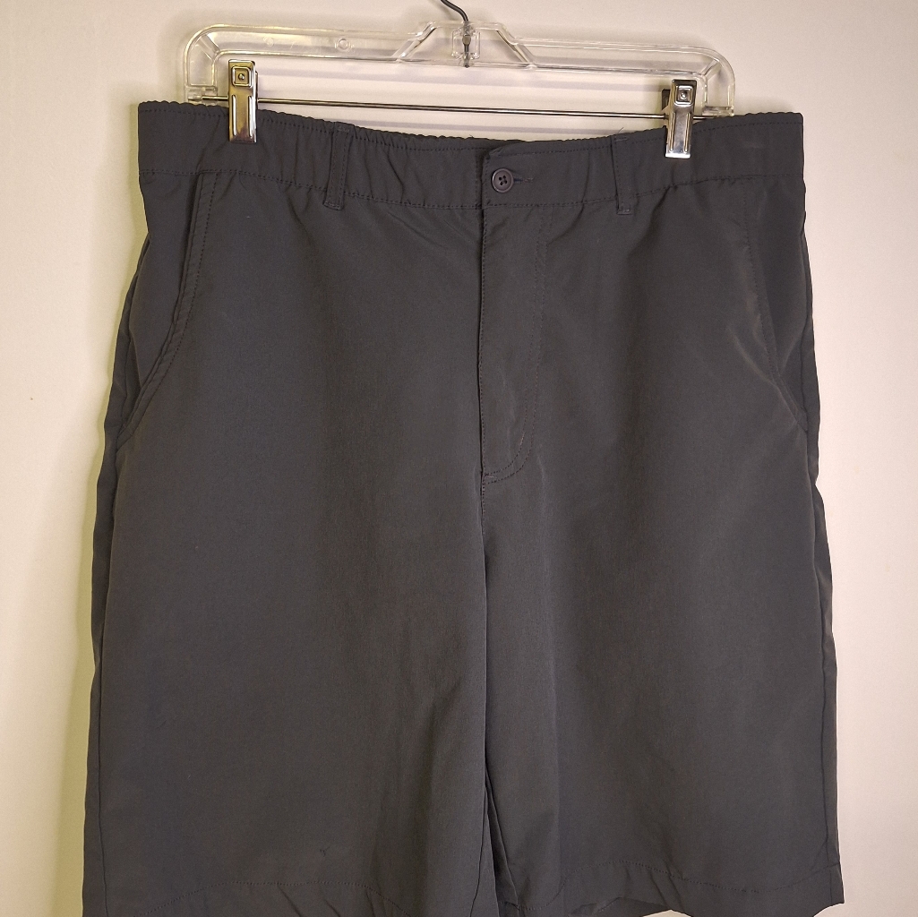 St Johns Bay Dark Grey Mens Shorts Size 36